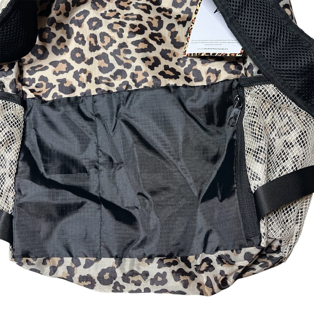 APL Athletic All Purpose Cheetah Print Packable Backpack Lightweight - Picture 5 of 7